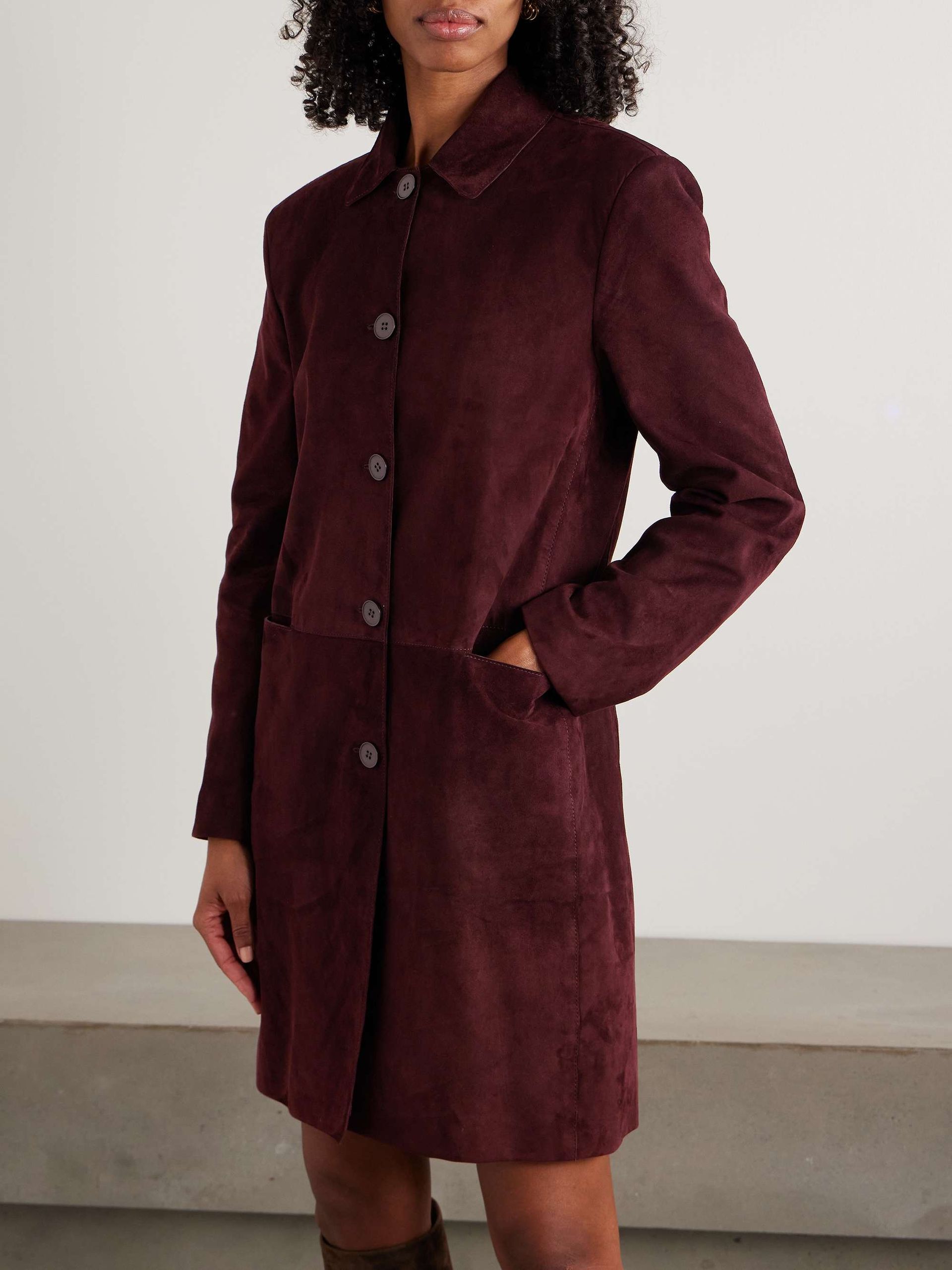 Suede Coat