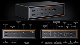 iVANKY FusionDock Ultra packs 26 ports into a desktop workstation dock.