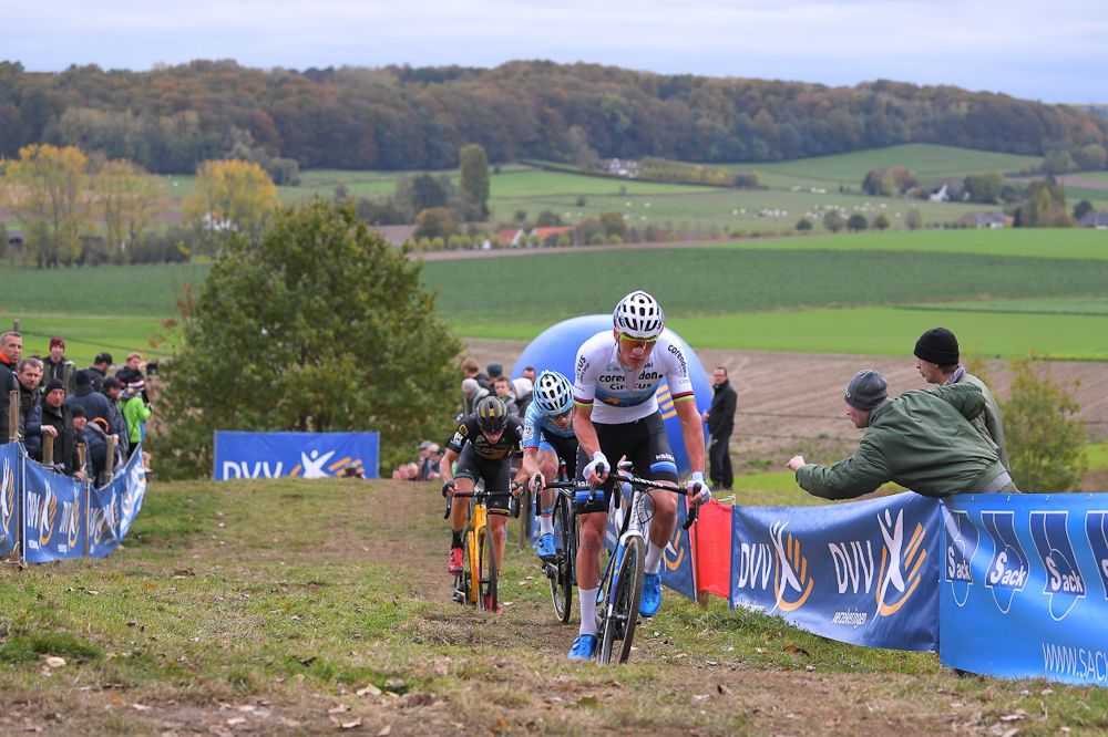 Mathieu van der Poel had an off day at Koppenbergcross