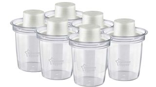 Transparent milk pots as part of our best baby shower gifts roundup