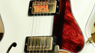1967 Gibson ES-355TD-SV in Polaris White custom color finish