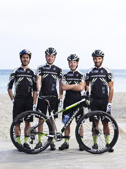 2013 Cannondale Factory Racing: Marco Fontana, Keegan Swenson, Anton Cooper, Manuel Fumic