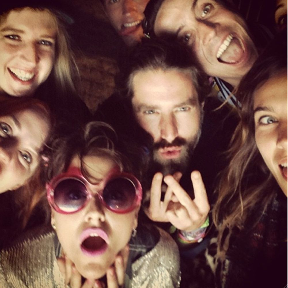 Alexa Chung - Glastonbury 2014 In Instagram Photos 