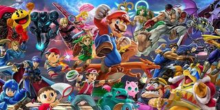 Nintendo characters from Smash Bros.