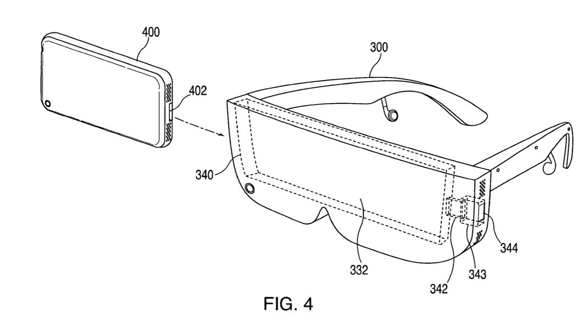 Bizarre Apple Glasses patent shows it might just be an iPhone you wear on your face TechRadar