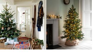 minimalist christmas tree themes