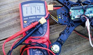 Use a dedicated voltmeter to check the overall voltage output of the battery to calibrate the power module