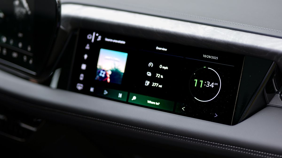 2025 Audi A6 Sportback test drive.