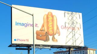 Apple's new Genmoji billboards are raising eyebrows