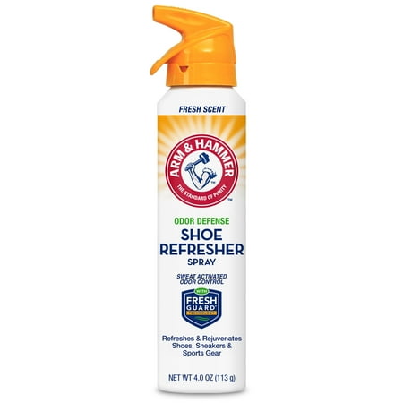 Arm &amp;amp; Hammer Odor Defense Fresh Scent Shoe Refresher Spray 4 Oz