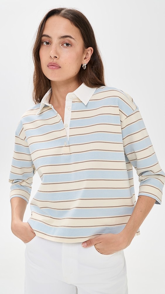 Perfectwhitetee Daria Cotton Rugby Shirt