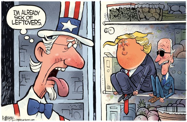 Political Cartoon.