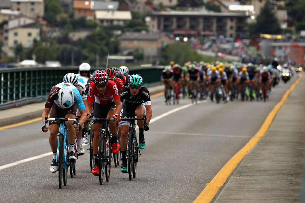 The breakaway gets established on stage 19 of the Tour de France