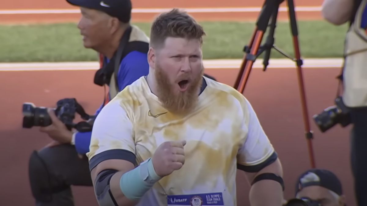 Olympian Ryan Crouser just explained the “shot put hand” phenomenon, and I had no idea