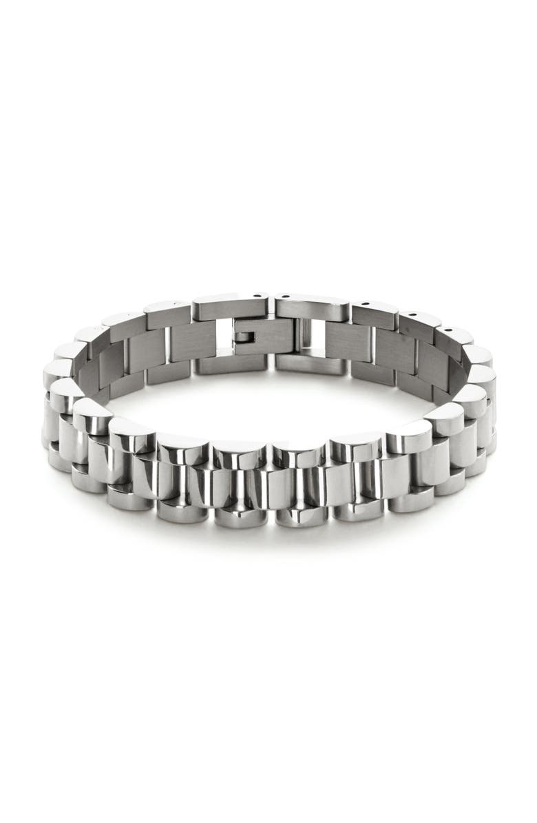 Watch Strap Bracelet - Ora Silver
