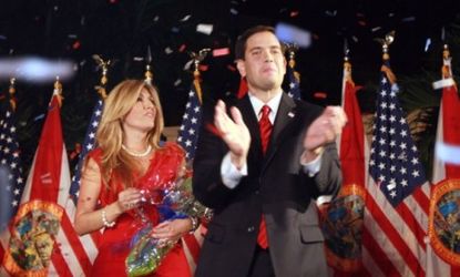 Sen. Marco Rubio (R-Fla.) and his wife