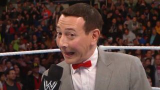 Pee-Wee Herman on Monday Night Raw