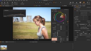 Capture One Pro 21 review: Image shows the photo editing software in use.