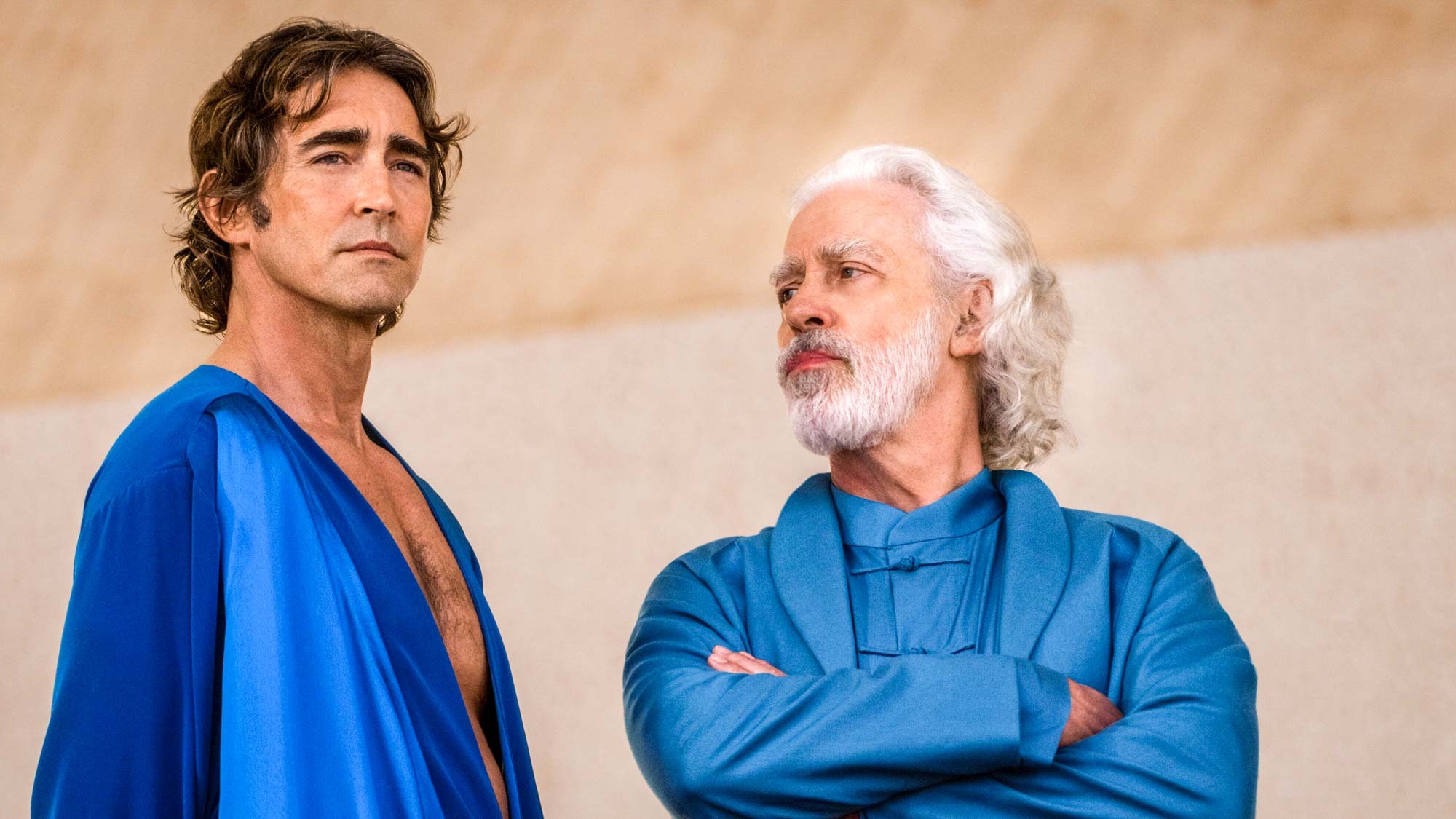 Lee Pace and Terrence Mann in Foundation season 2