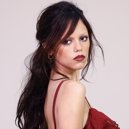 Jenna Ortega attends the Givenchy Womenswear Spring/Summer 2026 show as part of Paris Fashion Week on October 03, 2025 in Paris, France. 