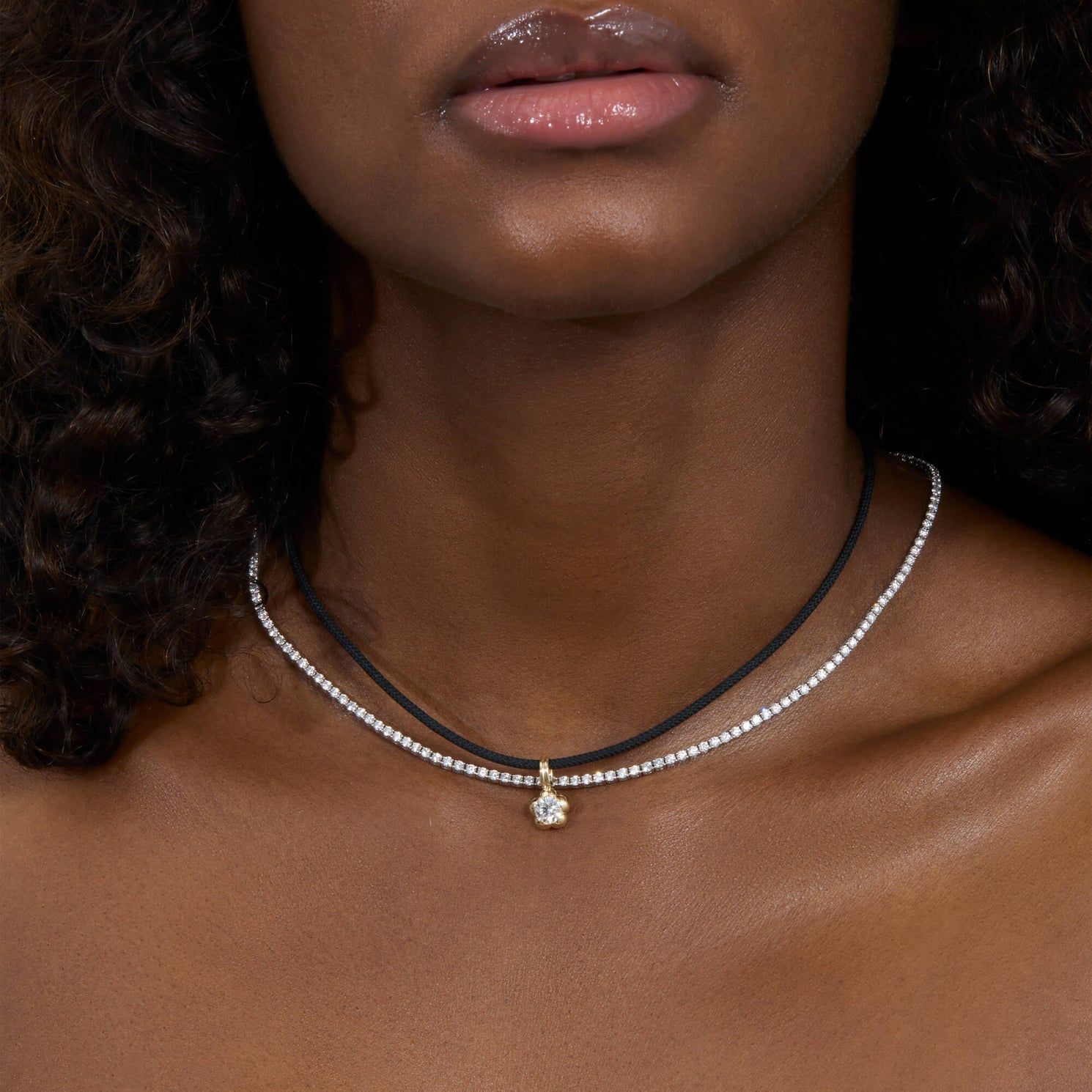 Stone and Strand, LAB-Created Joplin Diamond Necklace