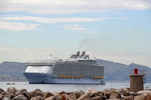 The Harmony of the Seas ship.