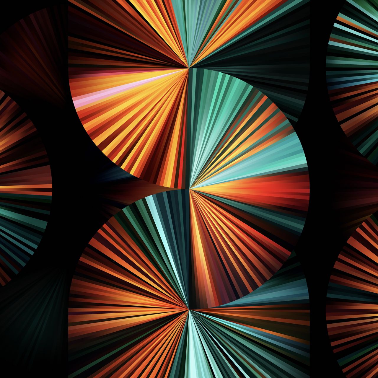 iPad Pro 2021 Light Green Wallpaper