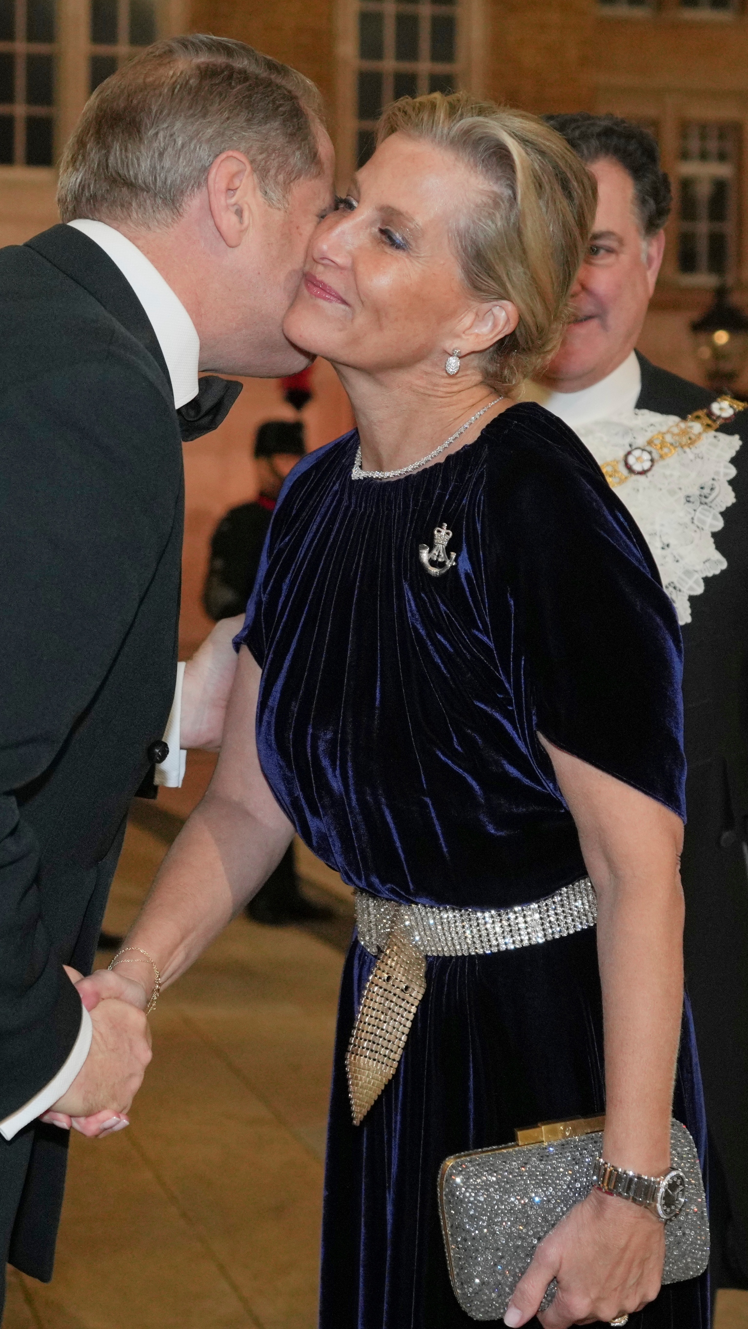 Sophie, Duchess of Edinburgh is greeted as she attends the Biennial RIFLES Awards Dinner on November 27, 2025