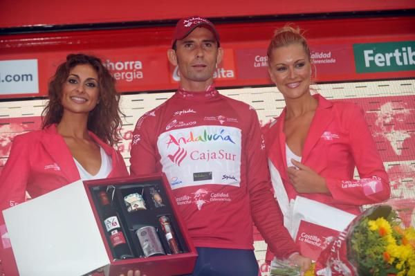 Jos&eacute; Antonio L&oacute;pez (Andaluc&iacute;a-Cajasur) went unchallenged in the mountains classification in the time trial