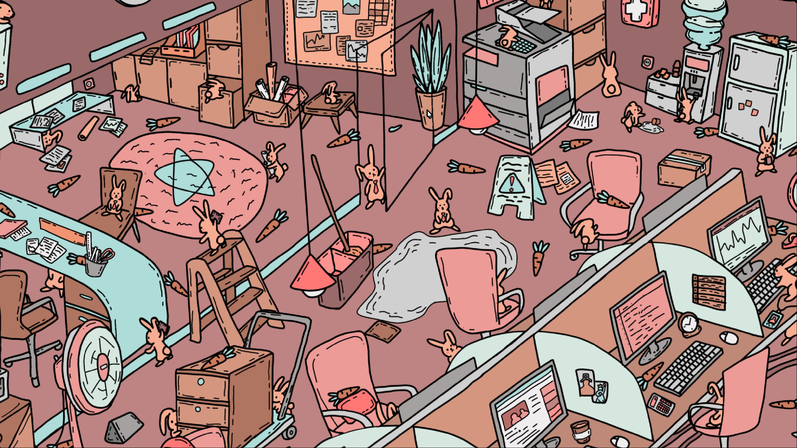 Ugly Rabbit Game Turns out an ungodly amount of hidden rabbits was my perfect wind-down ...