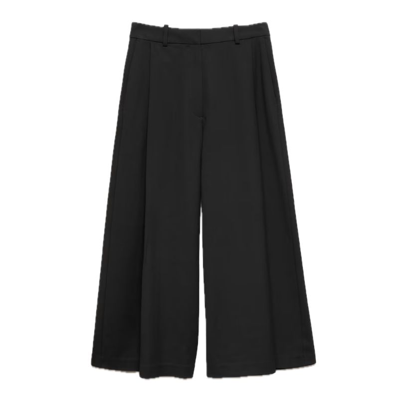 M&amp;amp;S, Woven Pleated Wide Leg Culottes