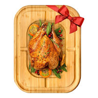 Bambüsi Turkey Carving Cutting Board - Bamboo was $59.99 now $44.99 at Amazon