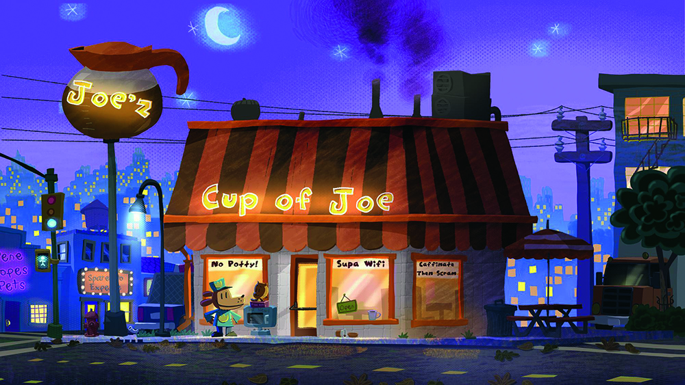 Art for an animation