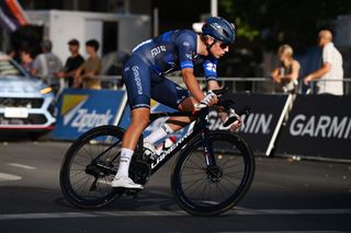 ADELAIDE AUSTRALIA JANUARY 14 Laurence Pithie of New Zealand and Team Groupama FDJ competes during the 23rd Santos Tour Down Under 2023 Schwalbe Classic Mens Elite TourDownUnder on January 14 2023 in Adelaide Australia Photo by Tim de WaeleGetty Images