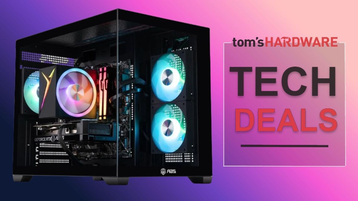Save $575 off this stellar gaming PC armed with a 16GB RTX 5060 Ti and 32GB of DDR5 memory — $1424.99 ABS Flux II Aqua Gaming PC prebuilt costs less than some of its parts