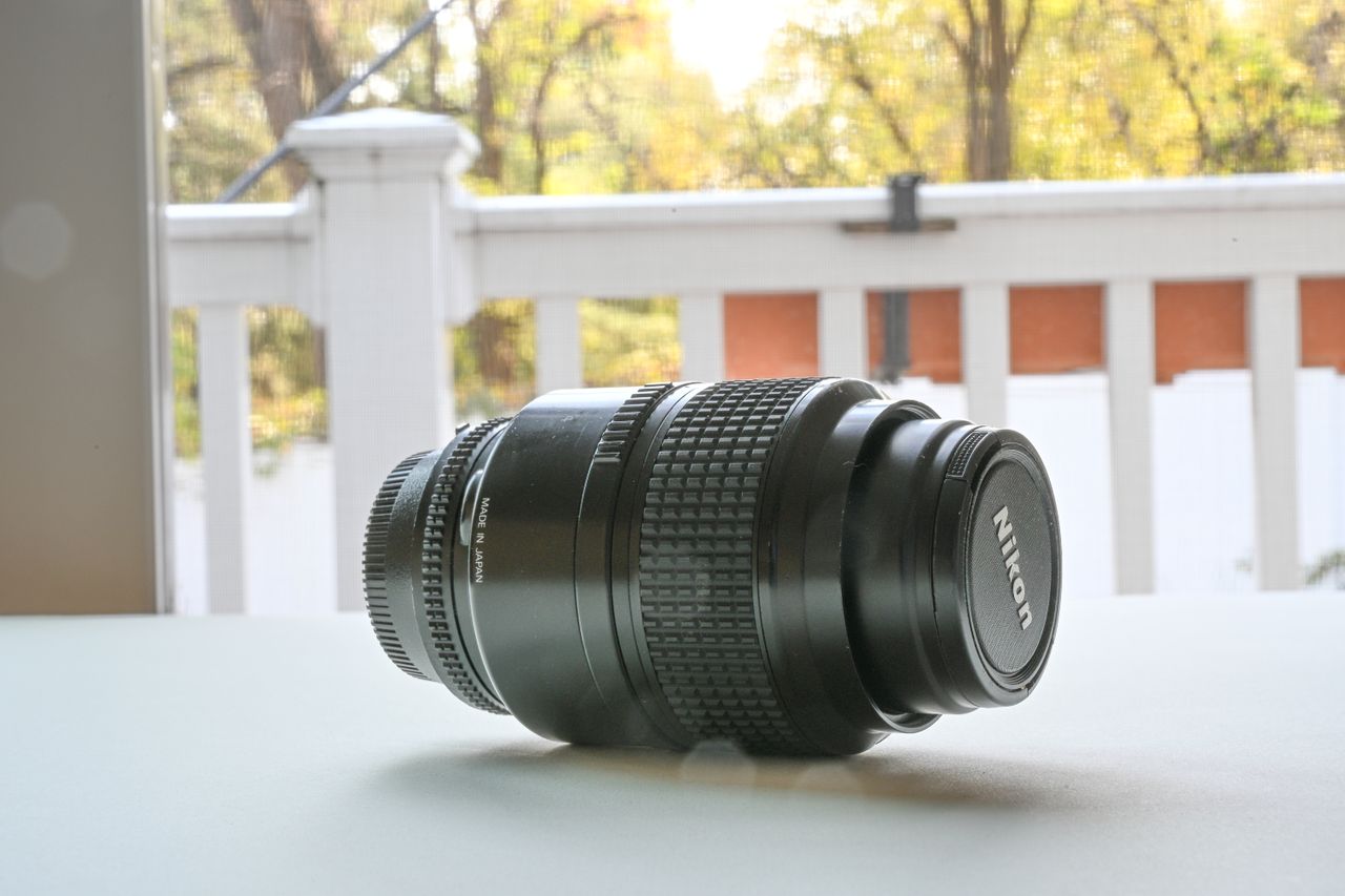 A photo of a lens shot on the Nikon Z6III