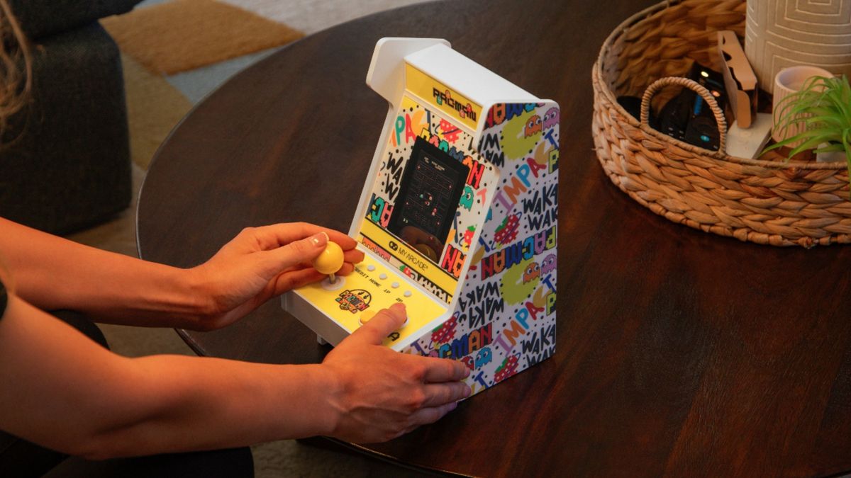 My Arcade launches portable Pac-Man 45th anniversary-themed retro arcade games — available in both pocketable and desktop versions
