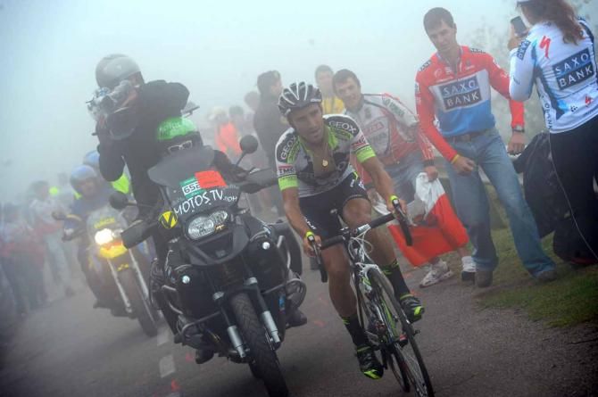Juan Jose Cobo races to an improbably Vuelta a Espana victory in 2011.