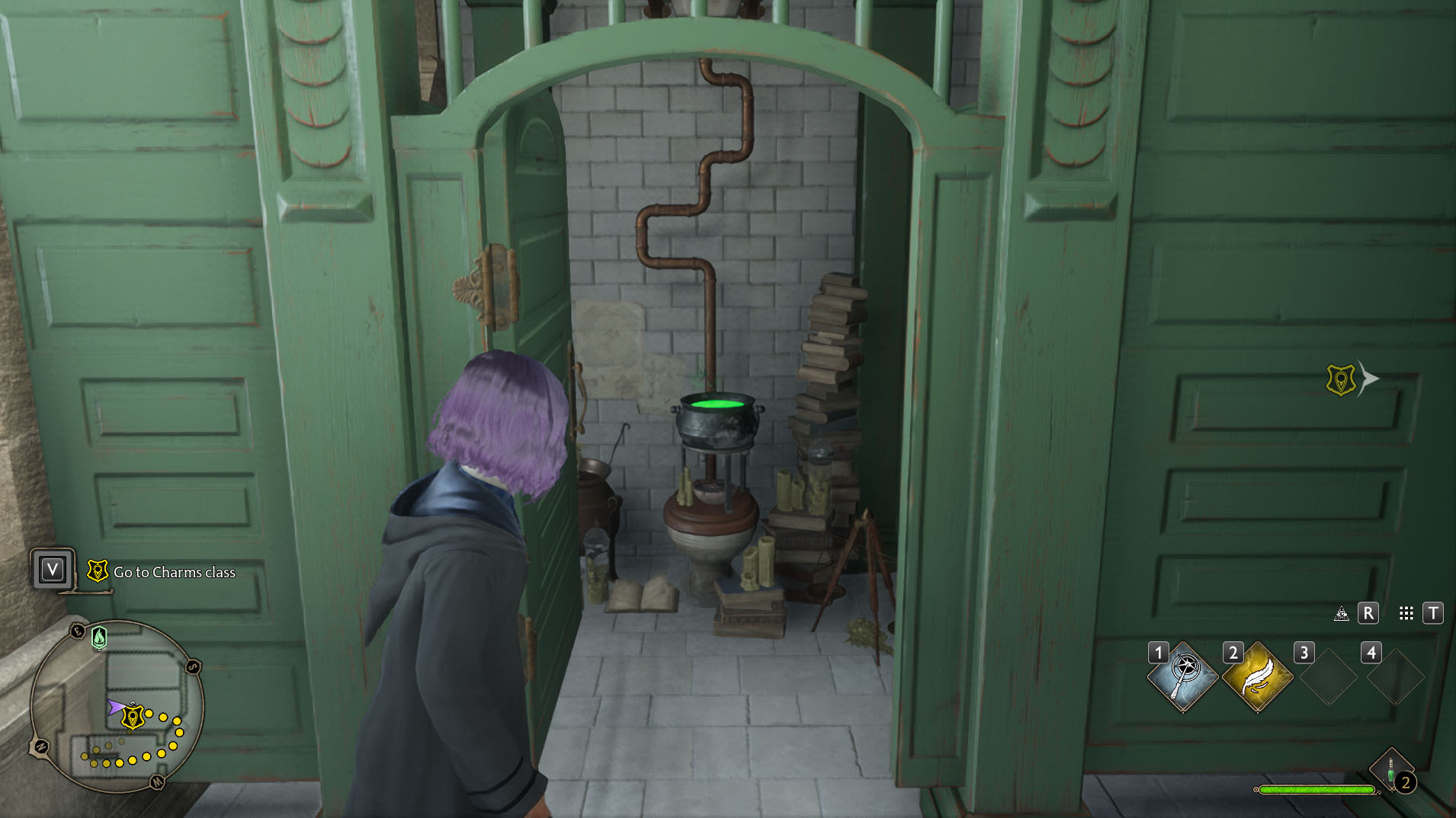 Hogwarts Legacy Easter Egg bathroom