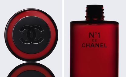 N°1 de Chanel skincare in red bottle 