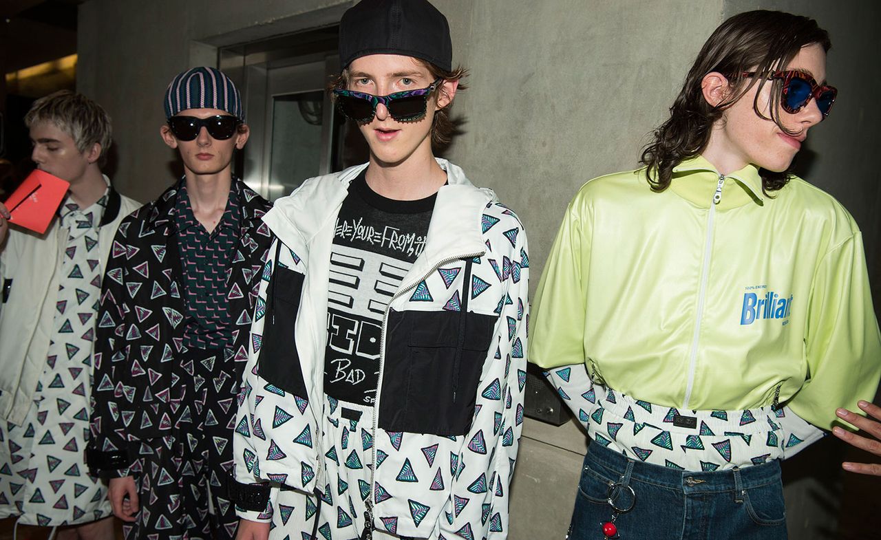 Backstage Kenzo S/S 2017 menswear