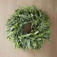 Mixed Eucalyptus Wreath|Currently $120