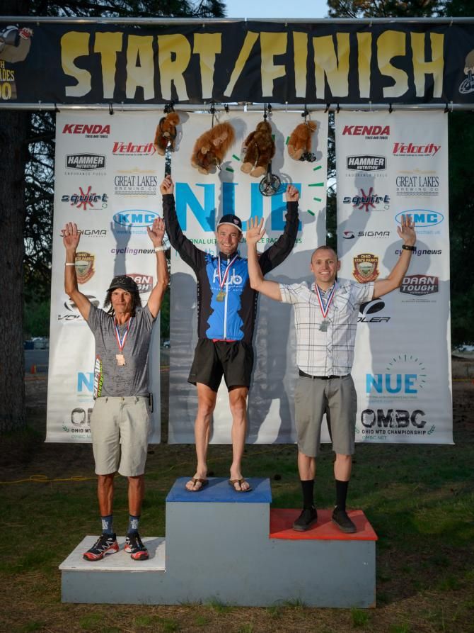 Men's podium