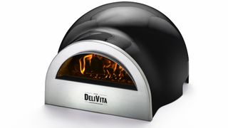 DeliVita pizza oven on white background
