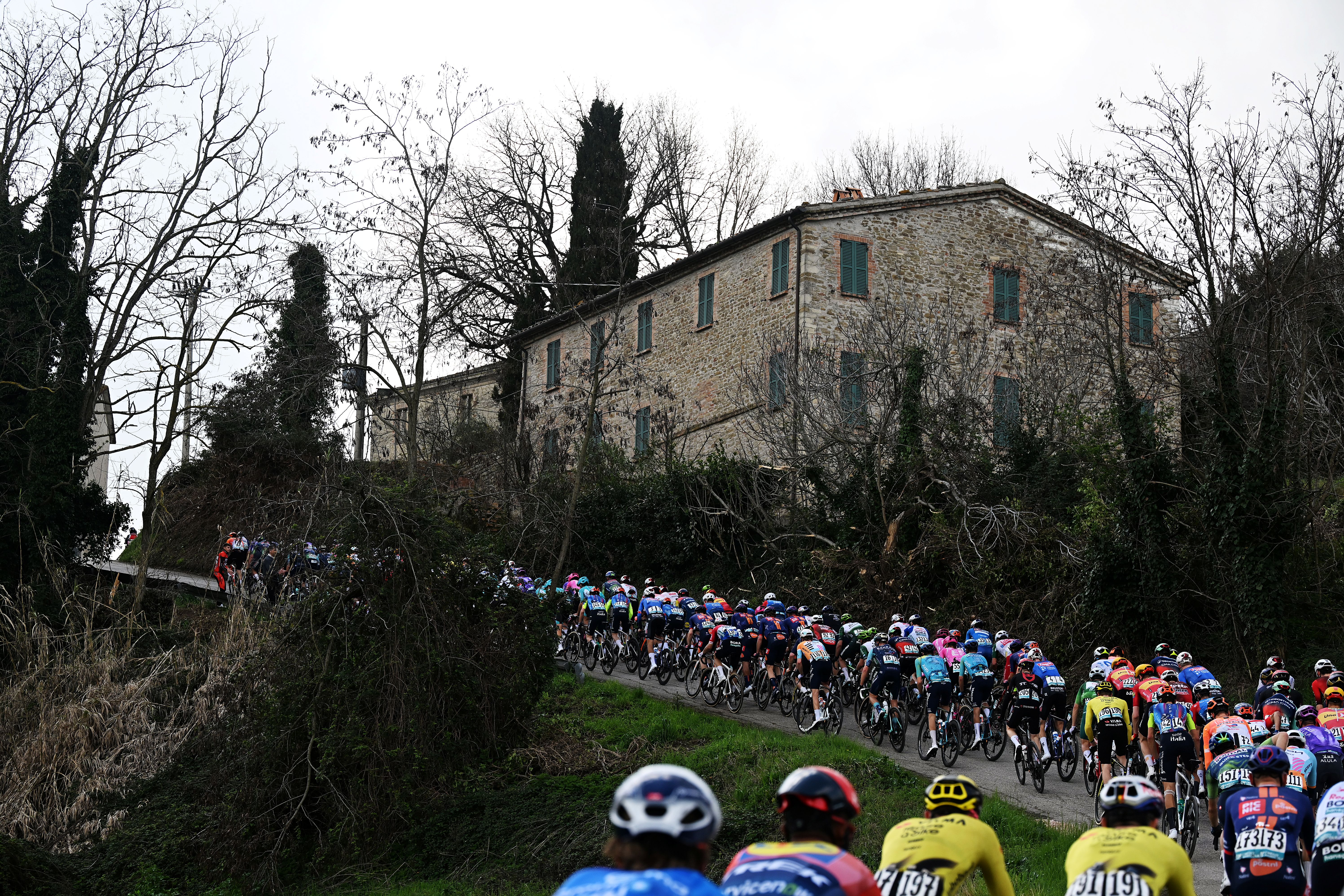 Tirreno-Adriatico stage 5 LIVE - Break of eight clear on 'Muri' stage in the Marche region