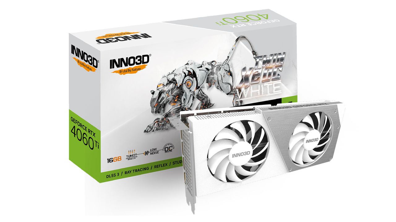 Inno3D RTX 4060 Ti Twin X2 OC White 16GB