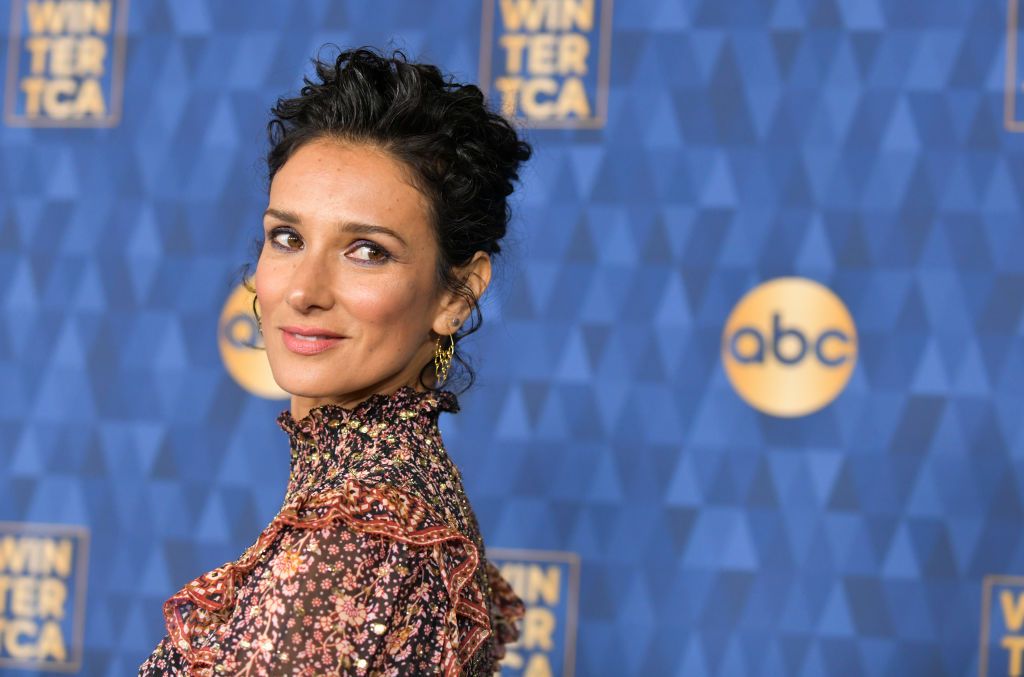 Indira Varma attends the ABC Television&#039;s Winter Press Tour 2020 at The Langham Huntington, Pasadena .