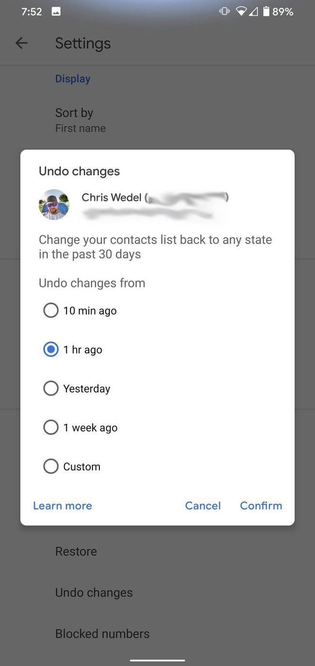 How to restore deleted contacts from your google account android central