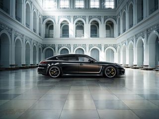 First generation, face-lifted Porsche Panamera, 2014