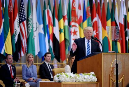 President Trump speaks in Riyadh